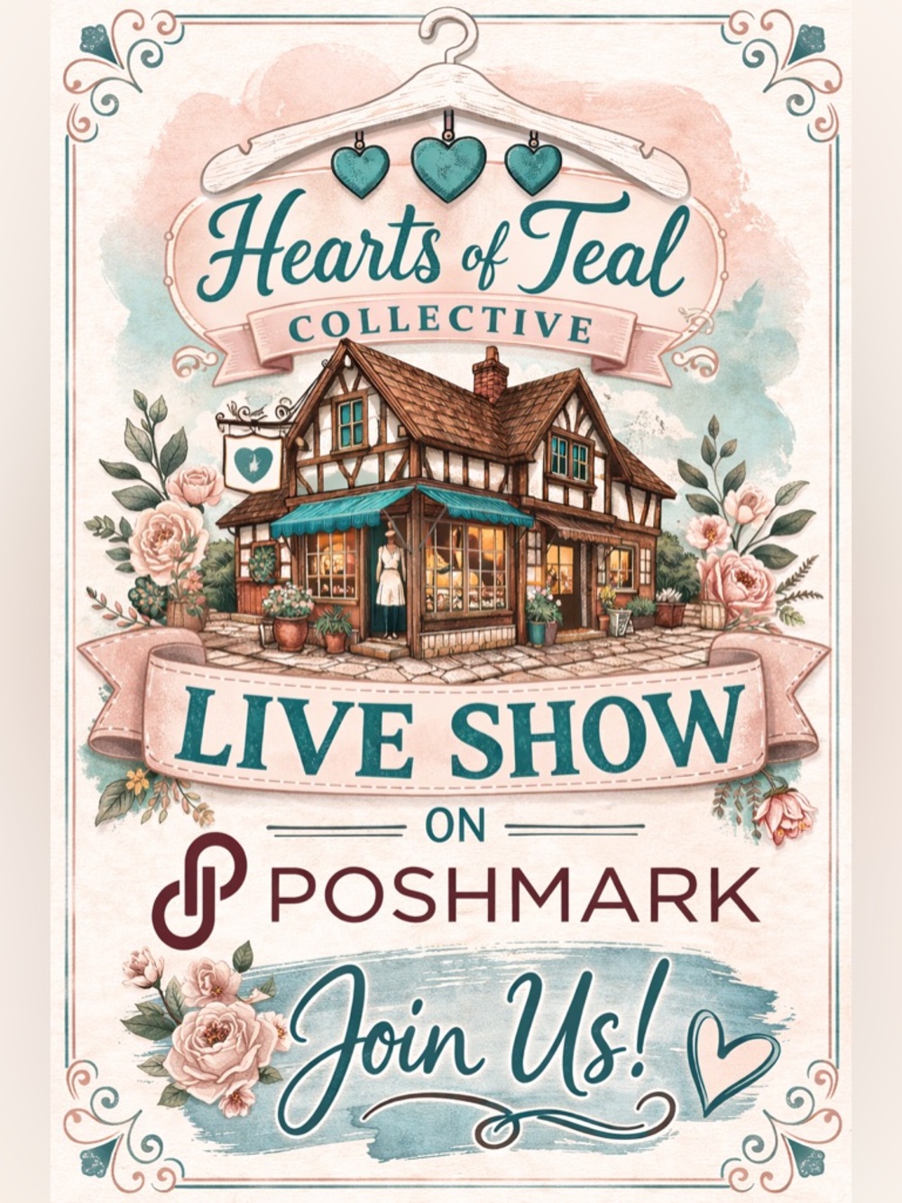 Hearts Of Teal Collective • LIVE NOW! 👗